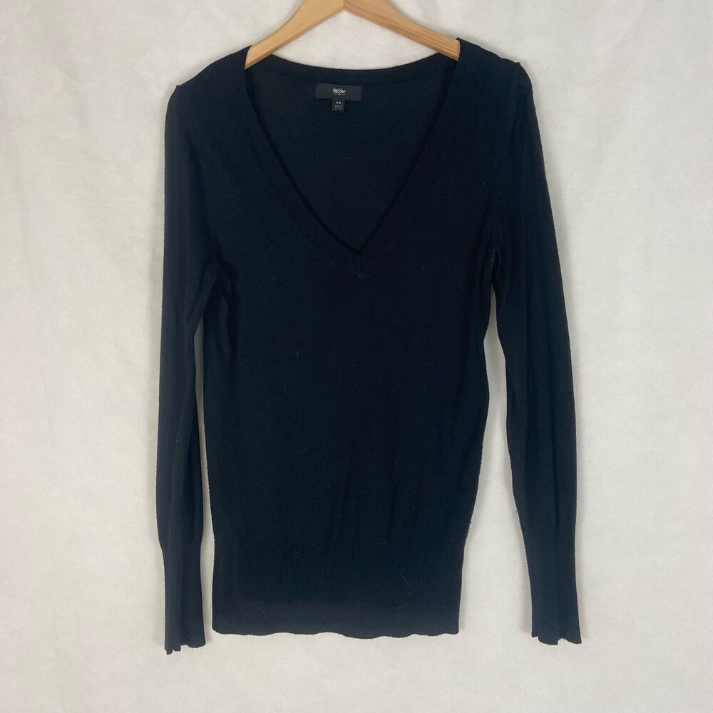 Mossimo Women’s V Neck Long Sleeve Top Size Medium